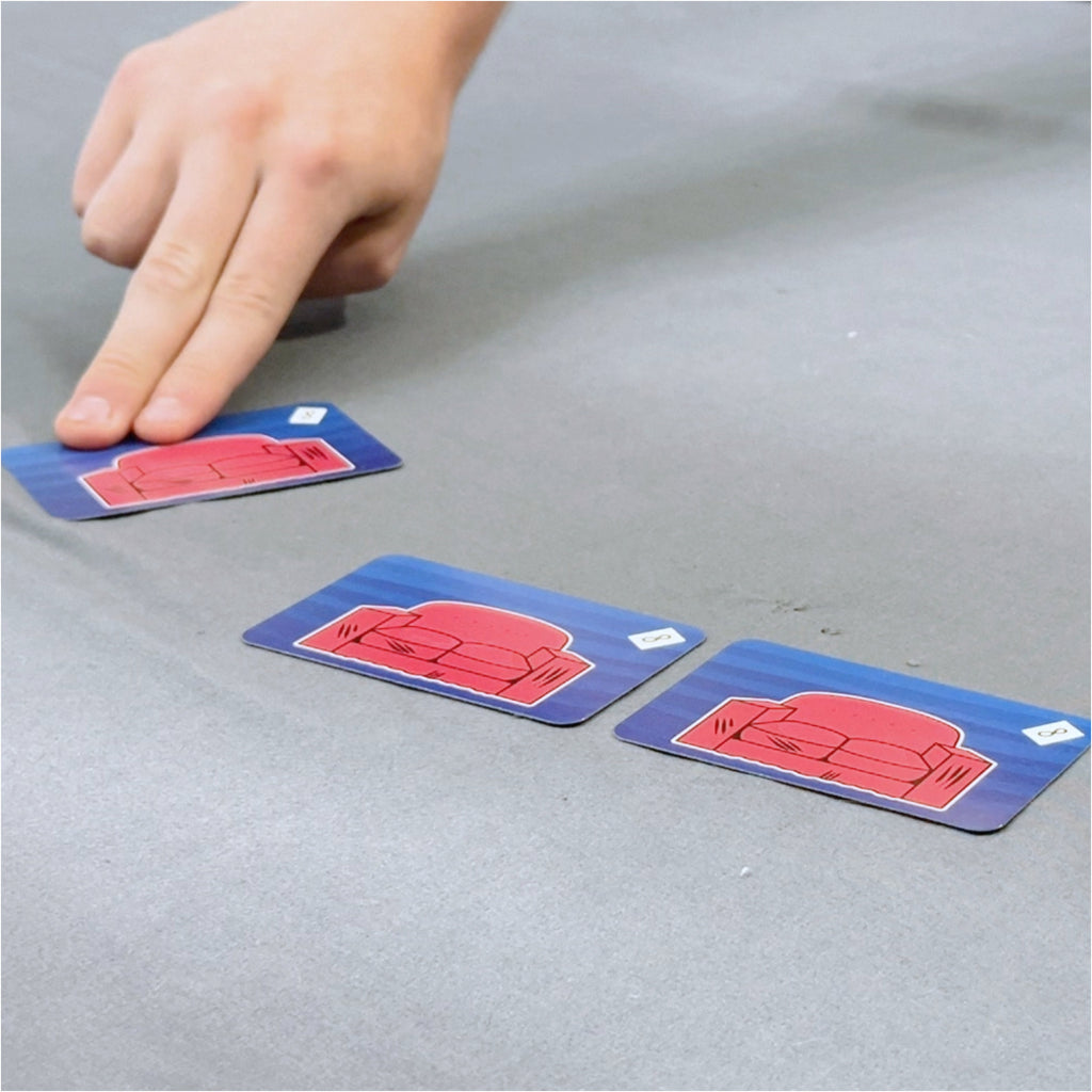 Apurritions travel card game play layout options