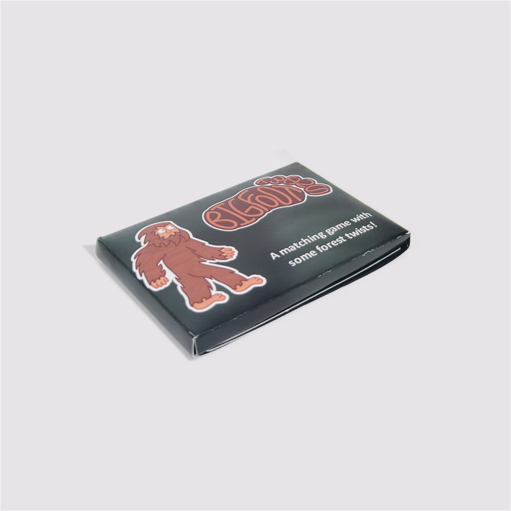 Bigfoot Twins travel card game box