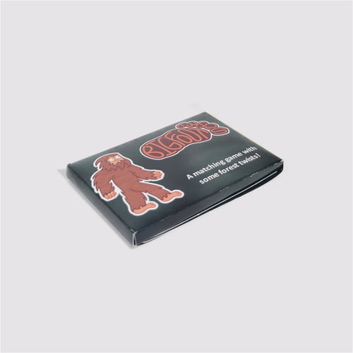 Bigfoot Twins travel card game box